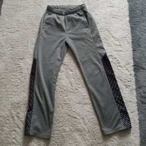 Boys active go-dry gray & black long pants